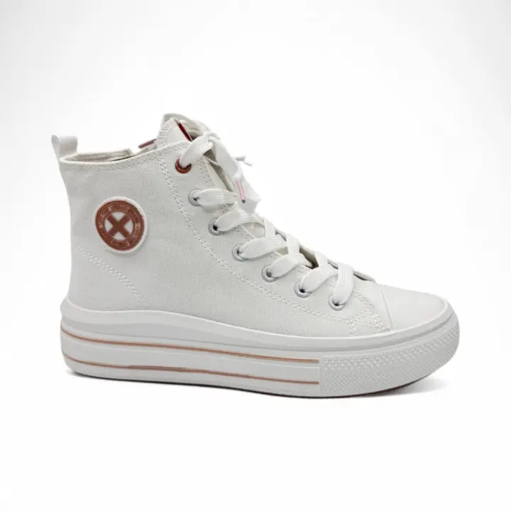 Botas marca Xti para infantil en color blanco - 1