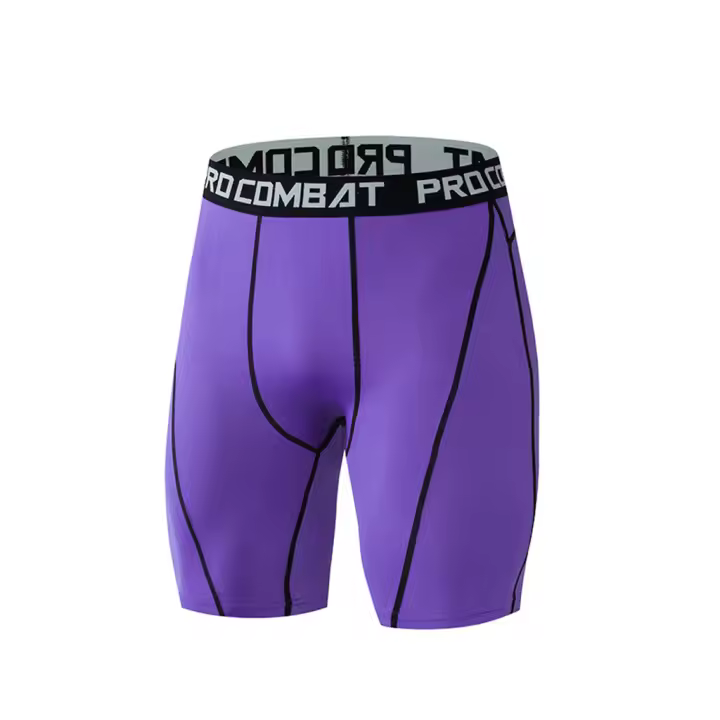 Shorts Compresión Gimnasio Hombre Mallas Musculación Elásticas Soporte Muscular - 1