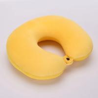 Almohada De Viaje En Forma De U Para Cuello Con Partículas De Microbolas Suave Y Cómoda Para Coche Avión Uso Doméstico Y Externo Textil - details 9