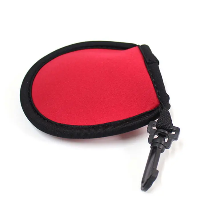 Bolsa limpiadora de pelotas de Golf, bolsillo portátil, arandela de bolas de Golf con Clips de plástico para limpiar bolas de Golf - 1