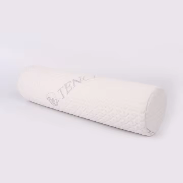 Almohada De Memoria Para El Cuello Bolster De Poliuracano Soporte Para Cama Piernas Espalda Y Yoga Redonda De Poliéster/Celulosa 300TC - 1