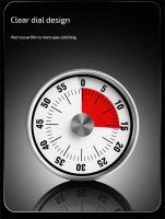 Nuevo Timer De Cocina De Acero Inoxidable Con Alarma Visual Y Magnético 60 Minutos Timer De Cocina Con Alarma Fuerte Y Magnética - details 6