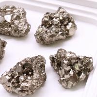 1pcs Espécimen De Minerales Naturales Perú Pyrite Piedra Cristalina De Calidad Alta Para Decoración De Hogar Y Energía Estilo Feng Shui - details 0