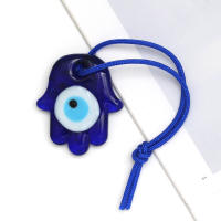 Lucky Eye Glass Drop Aceite Turco Mal De Ojo Colgante De Corazón De Mano De Fatima Para Puerta De Cuerda Tejida Joyería Para Hombres Y Mujeres Llavero De Moda - details 37