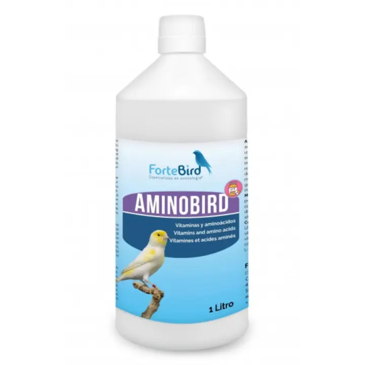 Aminobird 1L - Vitaminas y aminoácidos Fortebird - 1