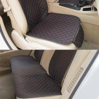 Cubiertas De Asiento De Coche Universal En Cuero PU Para Todas Las Estaciones Protector De Asiento Delantero Y Trasero Almohadilla Cojín Mat Accesorios Interiores De Auto Con Bolsa De Almacenamiento - details 6