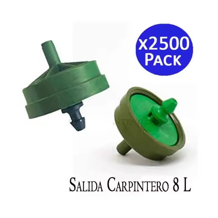 NETAFIM Pack 2500 Gotero Autocompensante Netafim 4 litros | Goteros de riego en linea profesional | Gotero para riego agricola - 1