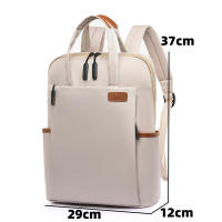 Mochila De Computadora Para Mujer Multifuncional Gran Capacidad Impermeable De Oxford Moda Estudiante Bagaje De Viaje - details 4