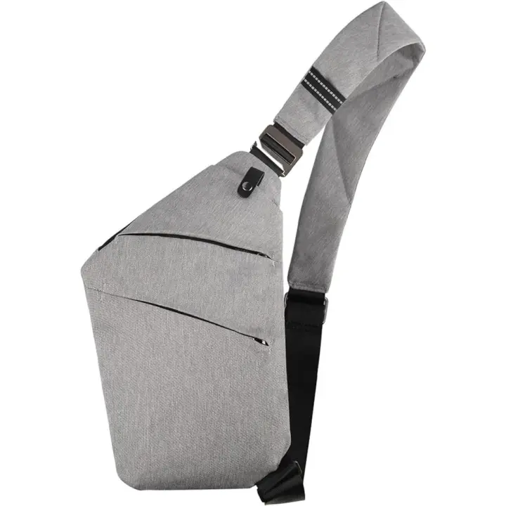 Bolso bandolera antirobo para helbres y Mujeres, Bolso personal flexible, Bolso de pecho, Bolso para Viaje - 1
