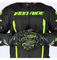 Guantes De Motocicleta Impermeables Y Antiviento Para Conducción En Invierno Toque De Pantalla Completo Moto Motocross Unisex - details 14