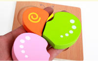 Puzzle De Madera Con Animales Y Vehículos Para Niños Y Niñas Educativo Juego De Colores Brillantes Y Formas Diferentes Regalo Para Niños De 3 a 12 Años - details 7