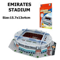Puzzle 3D Para Niños Campo De Fútbol Simulado Modelo De Construcción Educativo Manualidad Regalo Para Fanáticos Del Fútbol TMZ - details 9