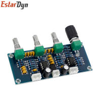 Placa De Sonido XH-A901 NE5532 Pre-amplificador Con Ajuste De Treble Y Bajo Volumen Control De Tono Para Amplificador Regulador De Voltaje DIP - details 3