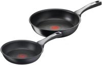 Unlimited On - Juego de 2 Sartenes 20/26 cm, Apto inducción, antiadherente, revestithiento Titanium, Thermo-signal, sin PFOA, Apto lavavajillas y Horno, inoxidable Maple - details 0