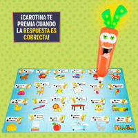Juego Carotina Lisciani infantil para aprender inglés con bolígrado parlante, 24 piezas - details 2