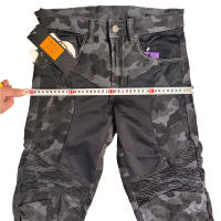 Pantalones De Motociclista Para Mujer PK720 Colección Primavera/Verano Clásicos De Leno Elastico Ajustados Con Cuatro Marchas - details 2