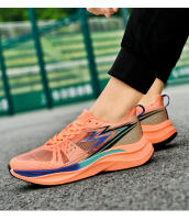 Zapatos De Correr Casual Para Hombres EZIIOT Con Placa De Carbono Y Suela Ligera Transpirable Color Naranja Talla True Fit - details 10
