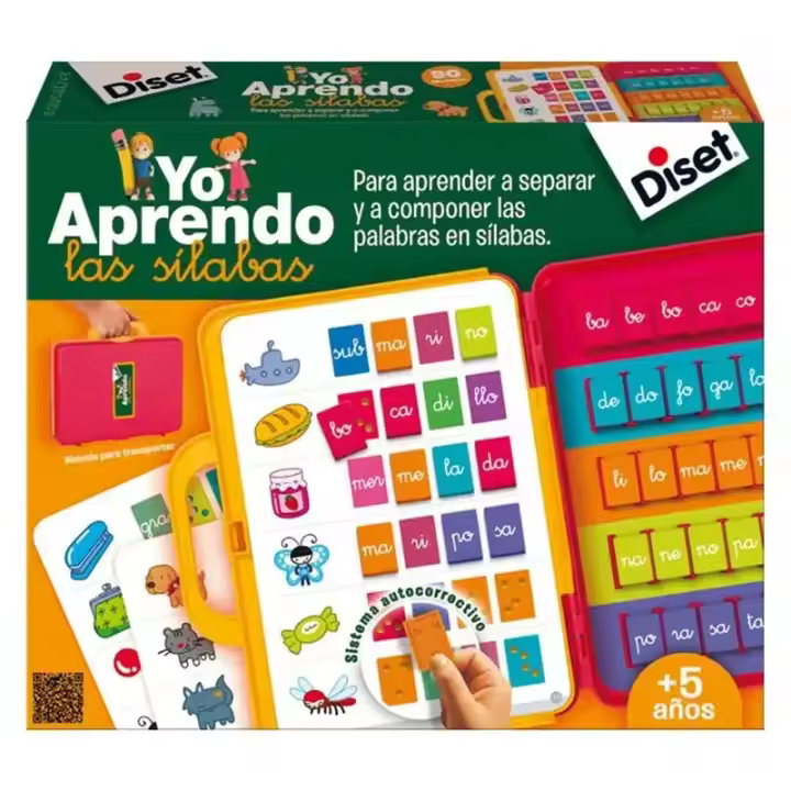 Yo Aprendo Las Sílabas 63747 Diset juego para aprender cómo formar palabras - 1