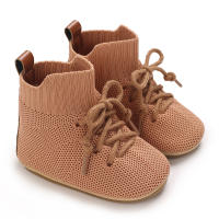 Zapatos De Bebé Recién Nacido Con Cordones Transpirables Primavera Otoño Antideslizantes Suela De Goma Casual Para Niñas Talla True - details 5