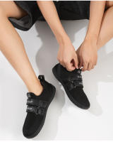 Zapatos Deportivos Casuales Para Hombre Antideslizantes Resistentes Al Desgaste Con Coloreado Bloqueado Y Velcro Suela Respirable Moda Transversal - details 20