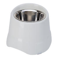 Tazón De Alimentos Para Mascotas De Acero Inoxidable Alto 1PC Apto Para Perros De Pequeño Y Medio Tamaño Tazón Alto Para Mascotas Altas - details 8