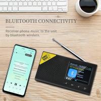 2.4" Portable DAB DAB+ Digital Radio FM Rechargeable Bluetooth Music Player LCD ft - details 3