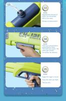 Pistola De Agua De Alta Presión Para Niños Y Niñas Juguete De Batalla Con Gran Capacidad Tiraje Pull Tipo Para Exteriores - details 5