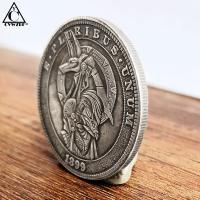 Moneda Commemorativa Anubis Y Águila Decoración Para El Hogar Regalo Moneda De Metal Estilo RELIGIOUS Tema PYRAMID - details 5
