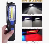 Linternas LED Recargable, Luz Mecánica COB, USB Recargable, Barería 2800 Mah - details 2