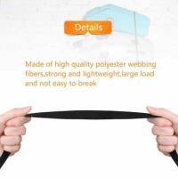 Cinta De Tensión Para Equipaje De Coche 1pc 2x40cm Cuerda De Atado De Carga Rígida Para Equipaje Pesado Con Hebilla De Rayo - details 5