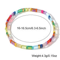 Pulsera De Cuentas TILA Bohemia Para Niñas Con Diseño Contrastante Y Colores Vibrantes Para Regalos Diarios Y Pilastramento - details 22