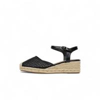 Sandalias de cuña baja con encaje de brillos yz24-054 - details 6