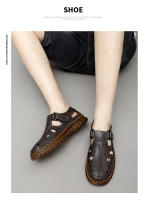 Zapatos De Hombre Hechos a Mano Casual Transpirables De Cuero Suede Antideslizantes Para Exterior Y Caminar En Venta Caliente - details 5