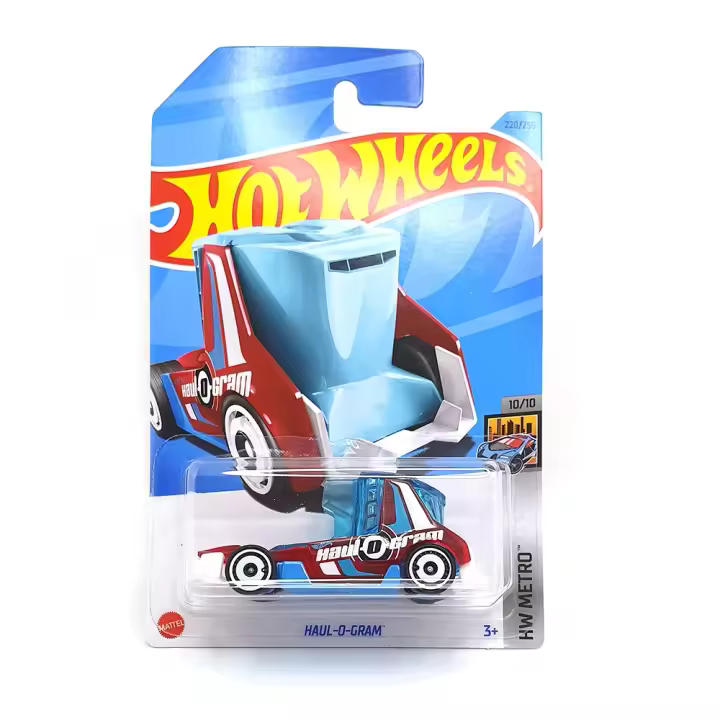 HOT WHEELS - HAUL - O - GRAM -  Vehículos  básicos  pequeños  Individuales - Coches de Juguete - Produto oficial -  Regalo para coleccionistas -  Recomendado a niños y niñas  a partir de 3 años - 1