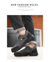 Zapatos De Senderismo Para Hombres Moda Y Durabilidad Para Aventuras Al Aire Libre Material Superior PVC Seasonal Spring/Autumn - details 18