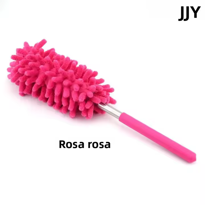 JJYY Duster De Plumas Largadas En Acero Inoxidable Con Extensión Multifuncional Duster De Tela De Cangrejo Para El Hogar 1PC - 1