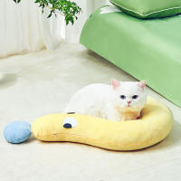Almohada Para Gato Anti-salvajada Rellena De Algodón Para Hogar Y Dormitorio De Gato Suave Y Cómoda Almohada Para Cuello De Gato - details 6