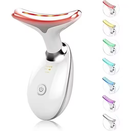 Masajeador Facial, Intelligent LED Masajeadores Faciales, 3 Modes Masajes, 45°C Massaggiatore Facciale Elettrico Raschiante, Rassodante e Liftante - 1