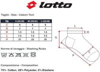 Calcetines cortos Hombre LOTTO, Art. Tony, Pack de 9, 12 y 15 Pares - details 0
