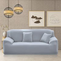 Cubierta Elástica De Sofá De Color Sólido Para Sala De Estar Cubierta De Esquina L Gruesa Necesita Comprar 2 PCS Para Sofá L - details 4