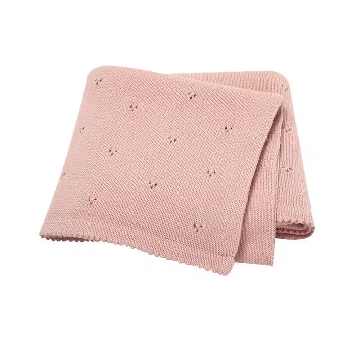 Manta Bebé Super Suave Para Niños Y Niñas Algodón Tejido Cubiertas De Sueño Para Carrito 90*70cm Mantas Para Niños - 1