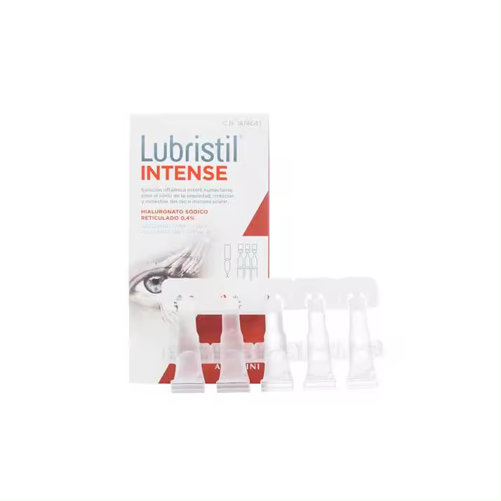 Lubristil Solución Oftálmica Humectante para Ojo Seco y Mucosa Ocular - 1