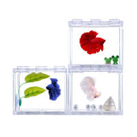 Acuario Mini Para Peces Y Reptiles Con Luz LED Caja Pila De Acuarios Cilíndricos Decoración De Paisaje De Algas Para El Hogar Y La Oficina - details 7