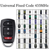 Control Remoto De Puerta De Garaje Universal 433MHz Código Fijo Duplicador Para ERREKA ROGER PROTECO CARDIN TAU AVIDSEN DEA - details 0