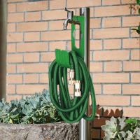 Organizador De Riegos Para Jardín Montaje En Pared Gancho Para Tubo De Agua Rejilla Para Tubos De Agua Agricultura Almacenamiento Práctico Y Conveniente - details 3