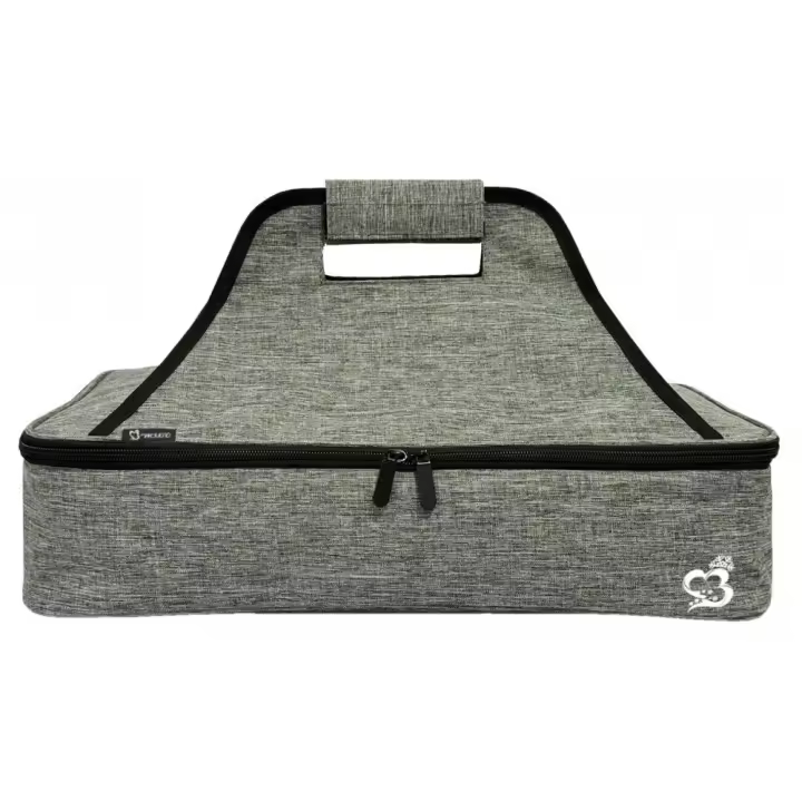 Nevera de poliéster gris 46x28x10 cm Marbueno Summer - 1