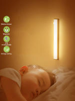 Luz Nocturna LED Con Sensor De Movimiento Recargable Por USB Luz De Armario Escalonera Para Cocina Forma Rectangular - details 2