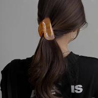 Pinza Para El Cabello De Acetato De Tamaño Medio Para Mujeres Y Niñas Accesorios De Moda Con Patrones Coloridos Hot Selling - details 6