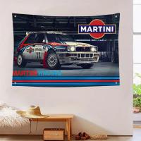 Bandera De Carreras De Coches Martini Para Decoración De Habitaciones Y Exterior Con Cuatro Agujeros Decoración De Sala De Trabajo - details 5