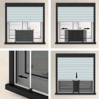 vidaXL Mosquitera extensible para ventanas blanco (100-193)x75 cm - details 6